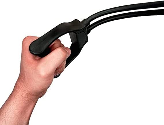 Plastic Toning Tube Double Resistance Band Heavy Quality Exercise Band for Stretching, Full Body Workout, Home Gym and Toning for Men and Women