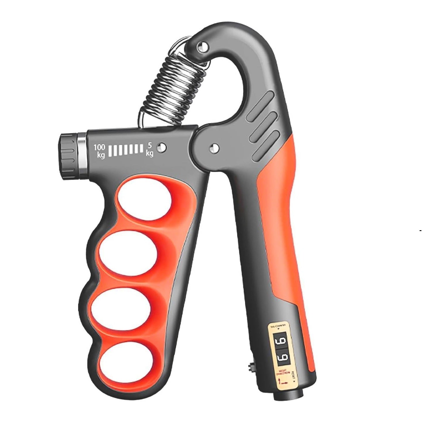 and Grip Strength Trainer (100 kgs) - Forearm Strength Trainer Adjustable Gripper
