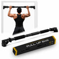 Pull Up Bars For Home Workout -Chin Up Bar Gym Accessories for Men Door Way Adjustable Hanging Rod Without Screw, Anti-skid Grip, Strength Training Exercise Bar