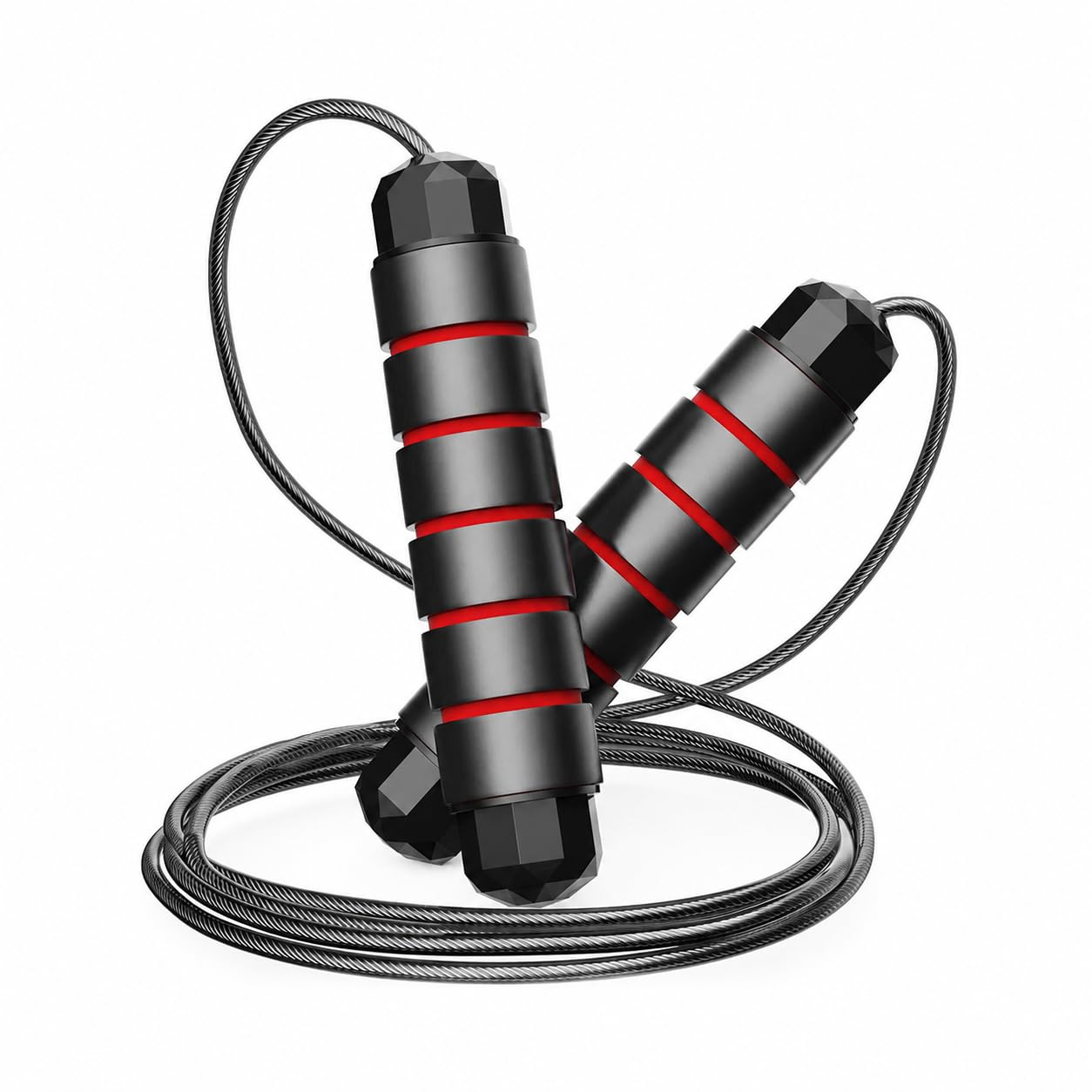 Skipping Rope for Men, Women & Children - Jump Rope for Exercise Workout & Weight Loss - Tangle Free Jumping Rope for Kids